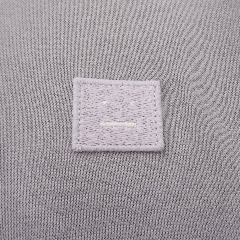 ACNE STUDIOS アクネストゥディオズ CI0009 Farrin Face フェイス ロゴ プルオーバー スウェット パーカー パープル系 S【中古】