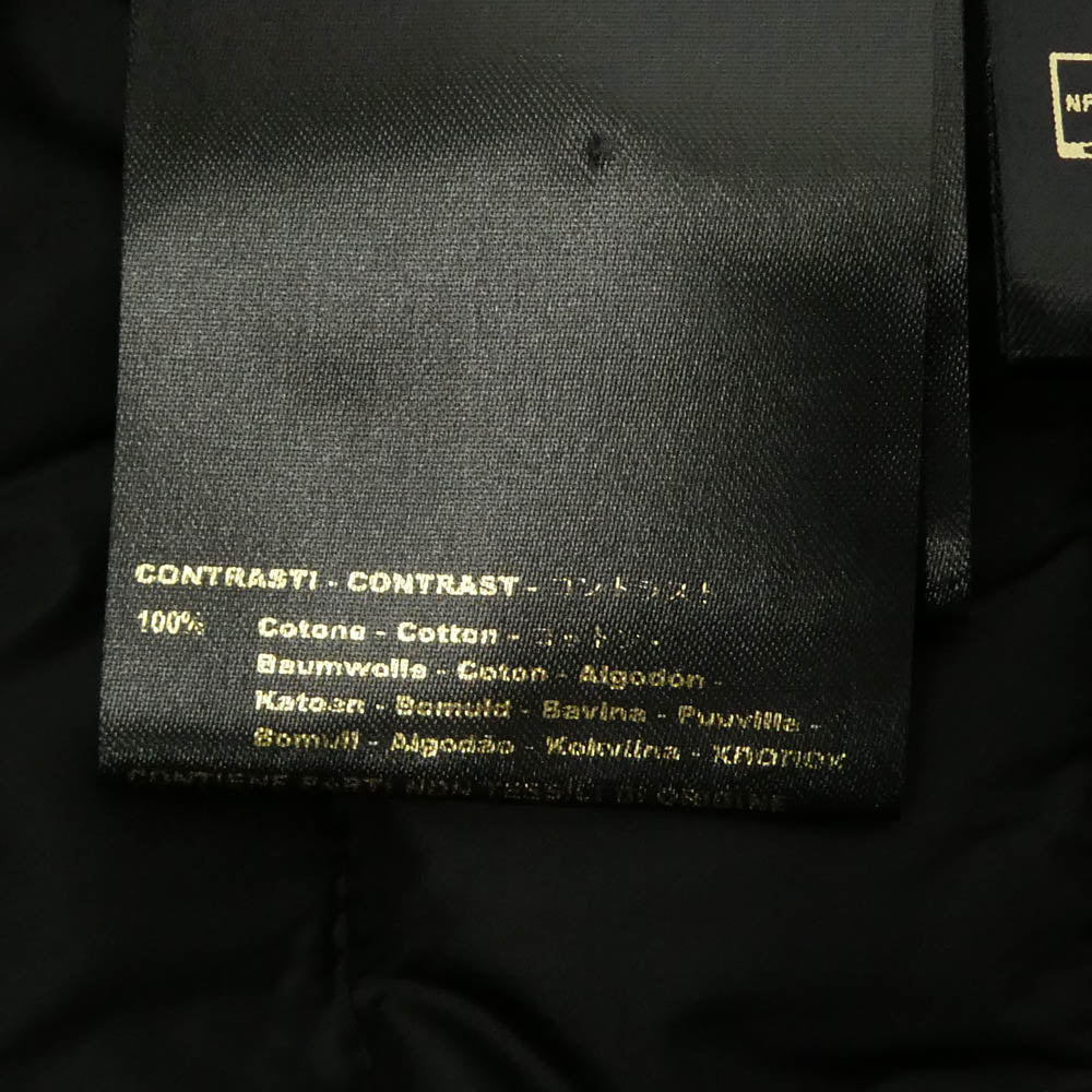 ムーレ― 22-23AW CHIRICO-S3F CHIRICO チリコ コンビネーション 切り替え スウェット ダウン ジャケット ブラック系 46【中古】