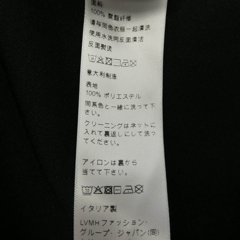 CELINE セリーヌ 21AW 2Y490121O.38NO Double Face Jersey Track Suit Jacket ダブルフェイス ジャージー トラック スーツ ジャケット ブラック系 M【中古】
