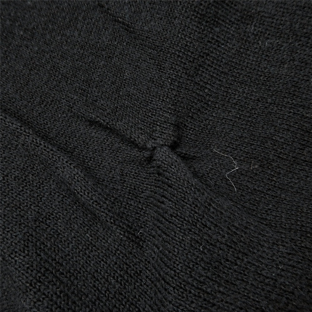 TENDERLOIN テンダーロイン SILK COTTON KNIT シルク コットン ニット ネイビー系 XL【中古】