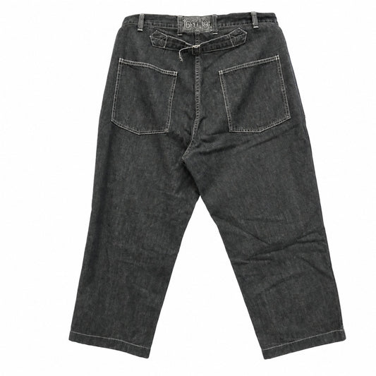 TENDERLOIN テンダーロイン T-ARMY PNT DENIM U.S.ARMY アーミー トラウザー デニム パンツ ブラック系 L【中古】