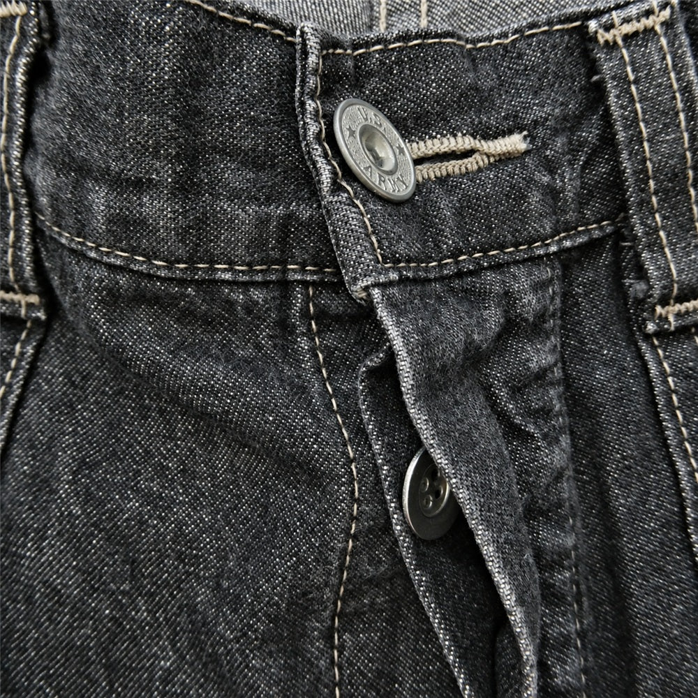 TENDERLOIN テンダーロイン T-ARMY PNT DENIM U.S.ARMY アーミー トラウザー デニム パンツ ブラック系 L【中古】