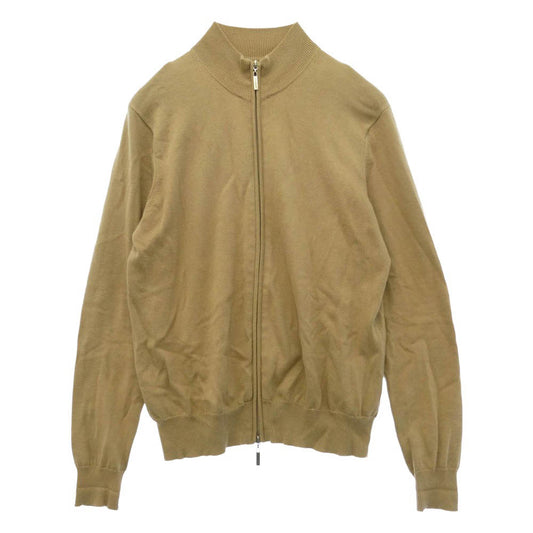 コロンボ コットン ダブルジップ ドライバーズニット ベージュ系 48【中古】