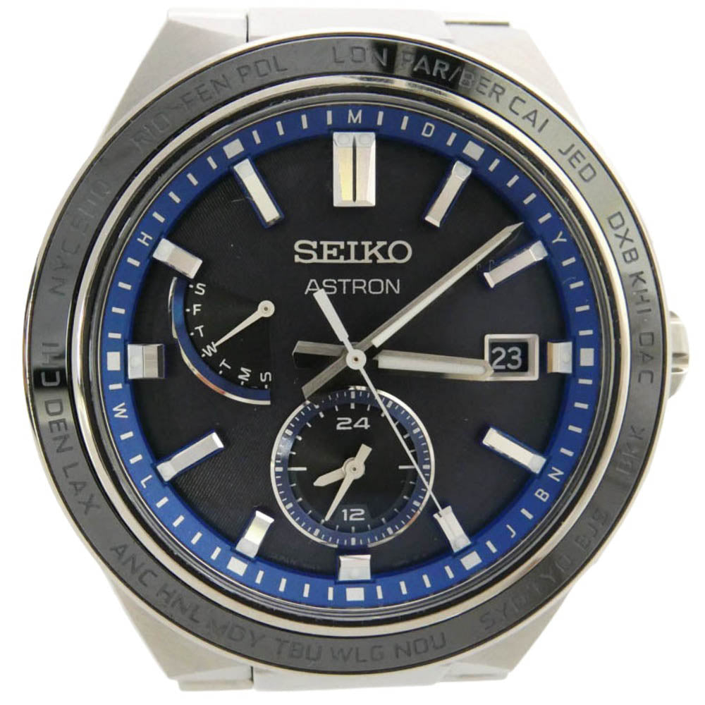SEIKO セイコー SBXY051 ASTRON NEXTER 2nd Collection 051 アストロン ネクスタ― 腕時計 ウォッチ シルバー系 ブルー系【美品】【中古】