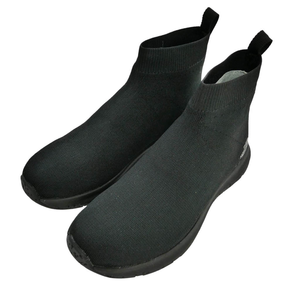 THE NORTH FACE ノースフェイス 21AW NF51997 VELOCITY KNIT MID GORE-TEX INVISIBLE FIT ベロシティ ニット ゴアテックス インビジブル フィット ミッドカット シューズ レインブーツ ブラック系 23cm【新古品】【未使用】【中古】
