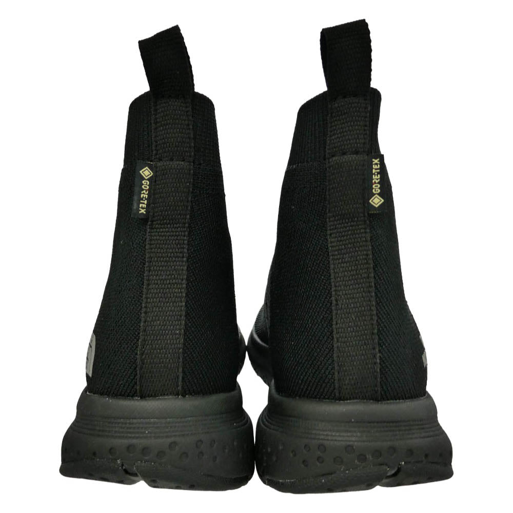 THE NORTH FACE ノースフェイス 21AW NF51997 VELOCITY KNIT MID GORE-TEX INVISIBLE FIT ベロシティ ニット ゴアテックス インビジブル フィット ミッドカット シューズ レインブーツ ブラック系 23cm【新古品】【未使用】【中古】