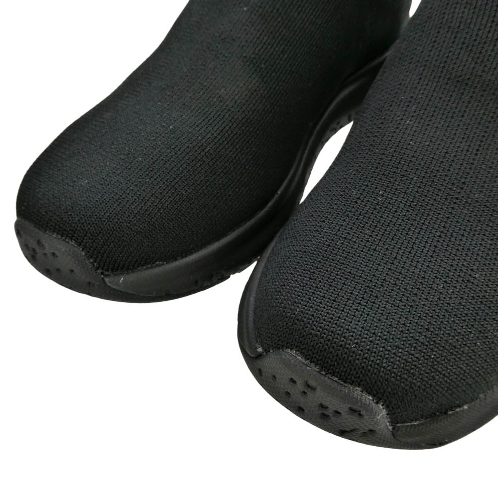 THE NORTH FACE ノースフェイス 21AW NF51997 VELOCITY KNIT MID GORE-TEX INVISIBLE FIT ベロシティ ニット ゴアテックス インビジブル フィット ミッドカット シューズ レインブーツ ブラック系 23cm【新古品】【未使用】【中古】