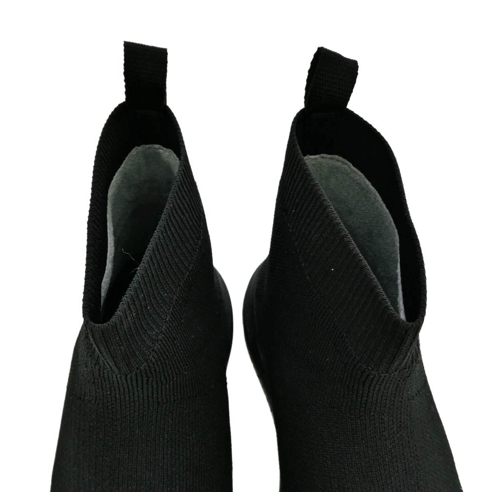 THE NORTH FACE ノースフェイス 21AW NF51997 VELOCITY KNIT MID GORE-TEX INVISIBLE FIT ベロシティ ニット ゴアテックス インビジブル フィット ミッドカット シューズ レインブーツ ブラック系 23cm【新古品】【未使用】【中古】