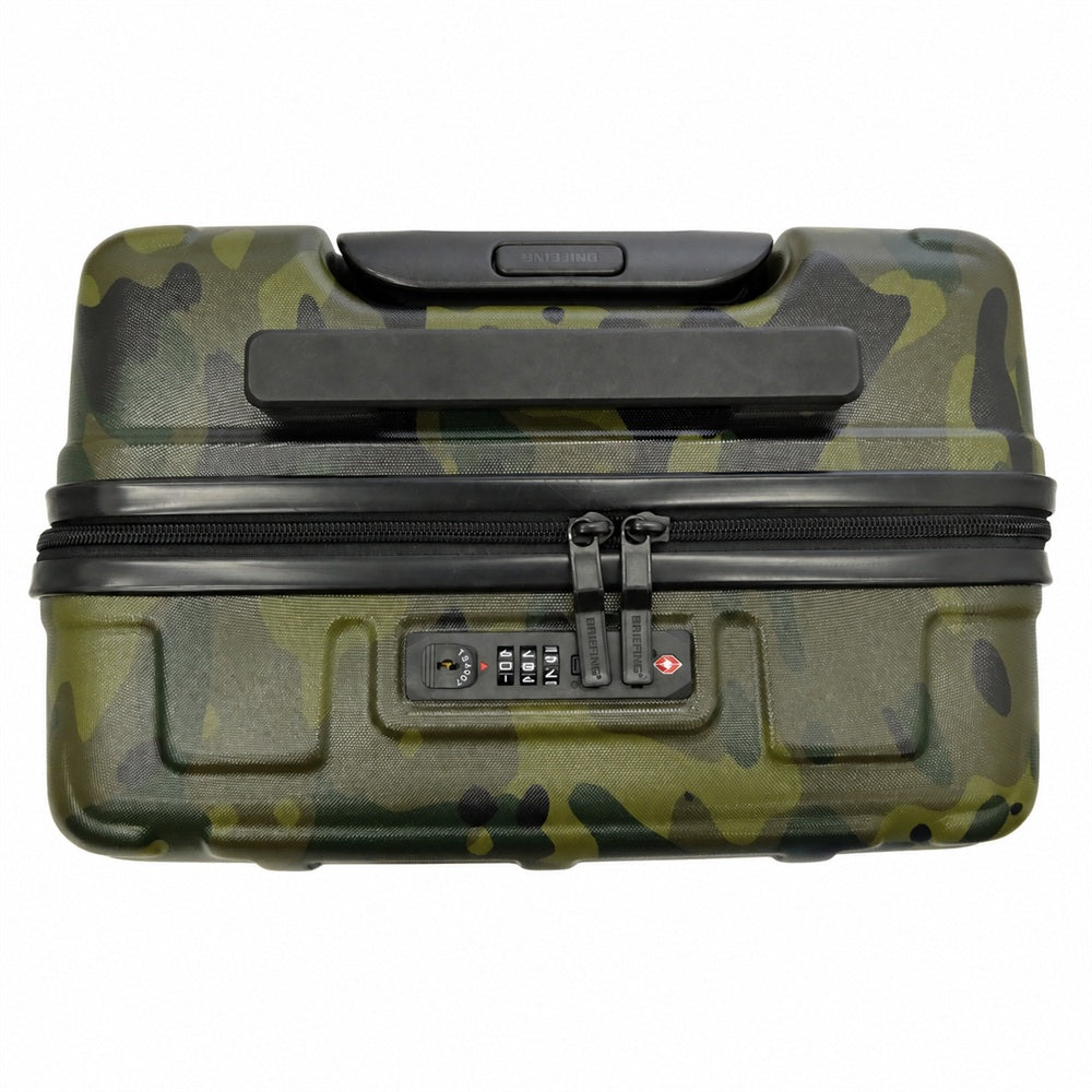 BRIEFING ブリーフィング BRF547219-163 TROPIC CAMOUFLAGE CARRY CASE キャリーケース キャリーバッグ スーツケース 旅行カバン グリーン系 ブラック系【中古】