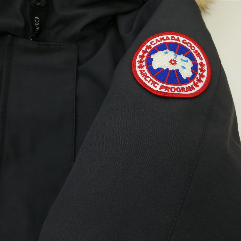 CANADA GOOSE カナダグース 3037LA 国内正規品 サザビーリーグ VICTORIA PARKA ヴィクトリアパーカ ダウンジャケット FUSION S ブラック系 S【中古】