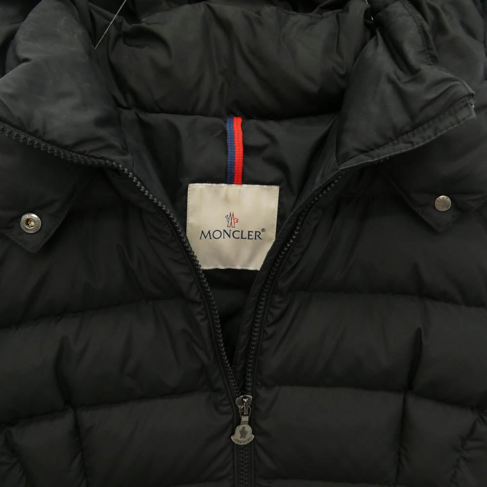 MONCLER モンクレール 20AW F29541C50210 CHARPAL シャーパル ナイロン ダウン コート ブラック系【中古】