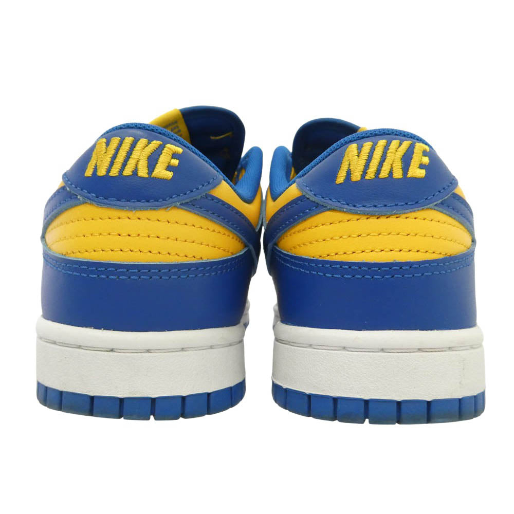 NIKE ナイキ 22AW DD1391-402 Dunk Low Blue Jay and University Gold ダンク ロー ブルージェイ アンド ユニバーシティゴールド スニーカー ブルー系 イエロー系 26.5cm【中古】