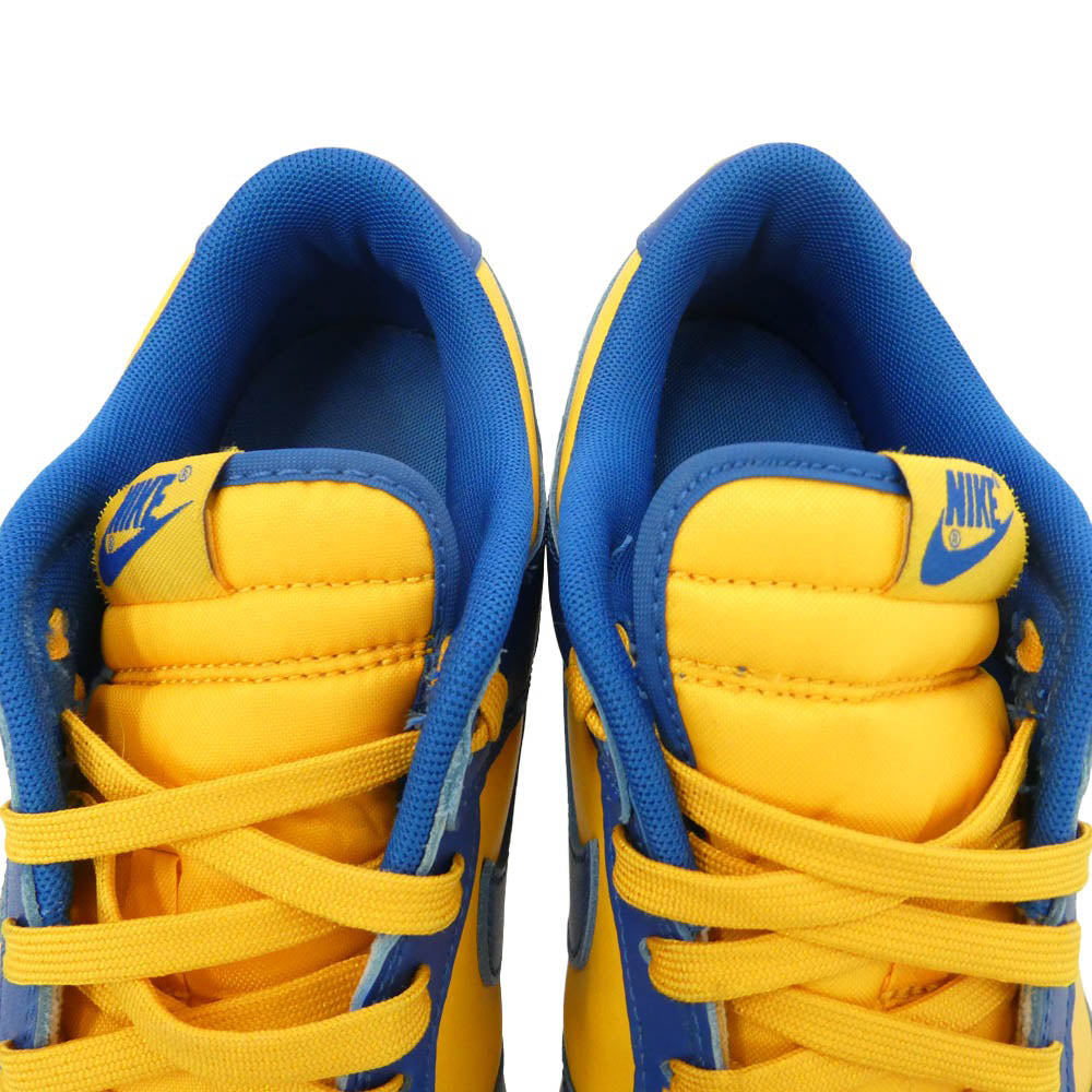NIKE ナイキ 22AW DD1391-402 Dunk Low Blue Jay and University Gold ダンク ロー ブルージェイ アンド ユニバーシティゴールド スニーカー ブルー系 イエロー系 26.5cm【中古】
