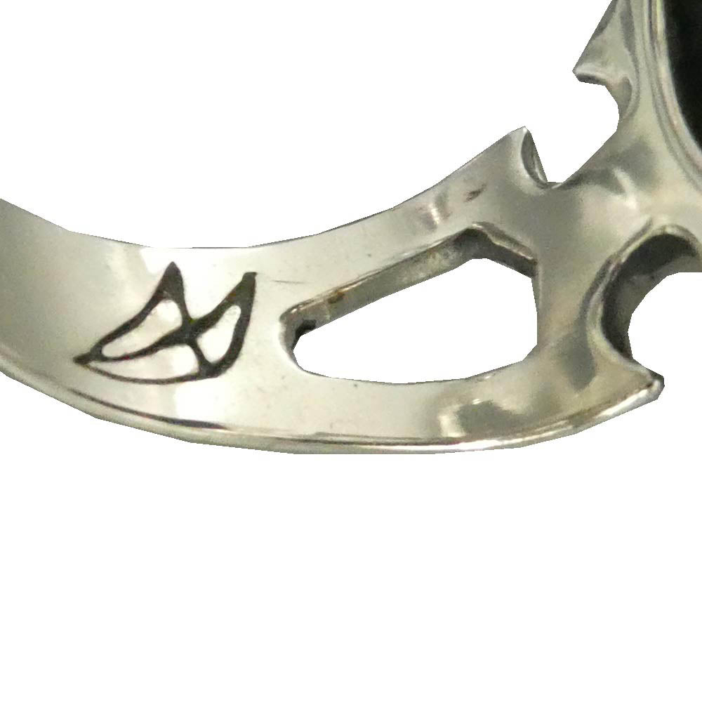 CRAZY PIG クレイジーピッグ CUTAWAY SKULL RING カットアウェイ オン スカル リング シルバー系 約18.5号【中古】