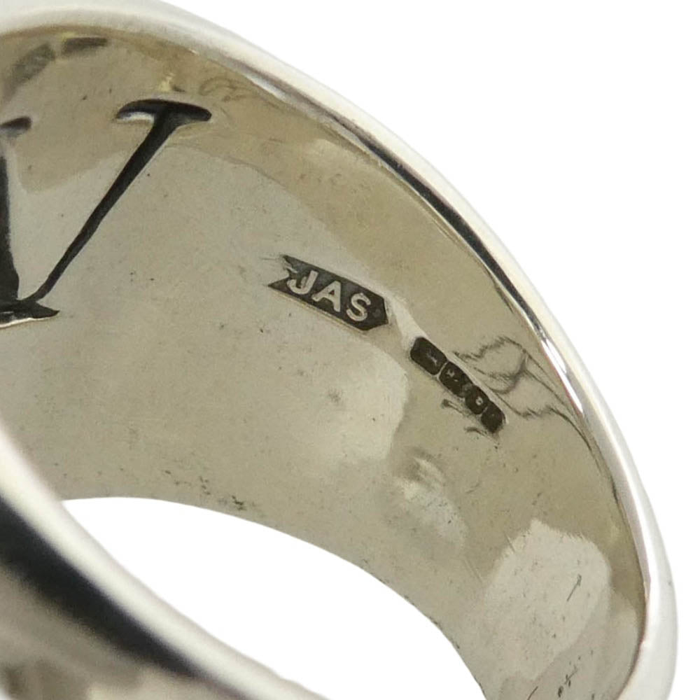 CRAZY PIG クレイジーピッグ EXILE SKULL RING - 25TH ANNIVERSARY LIMITED EDITION 25周年記念 スカル リング シルバー系 16号【美品】【中古】