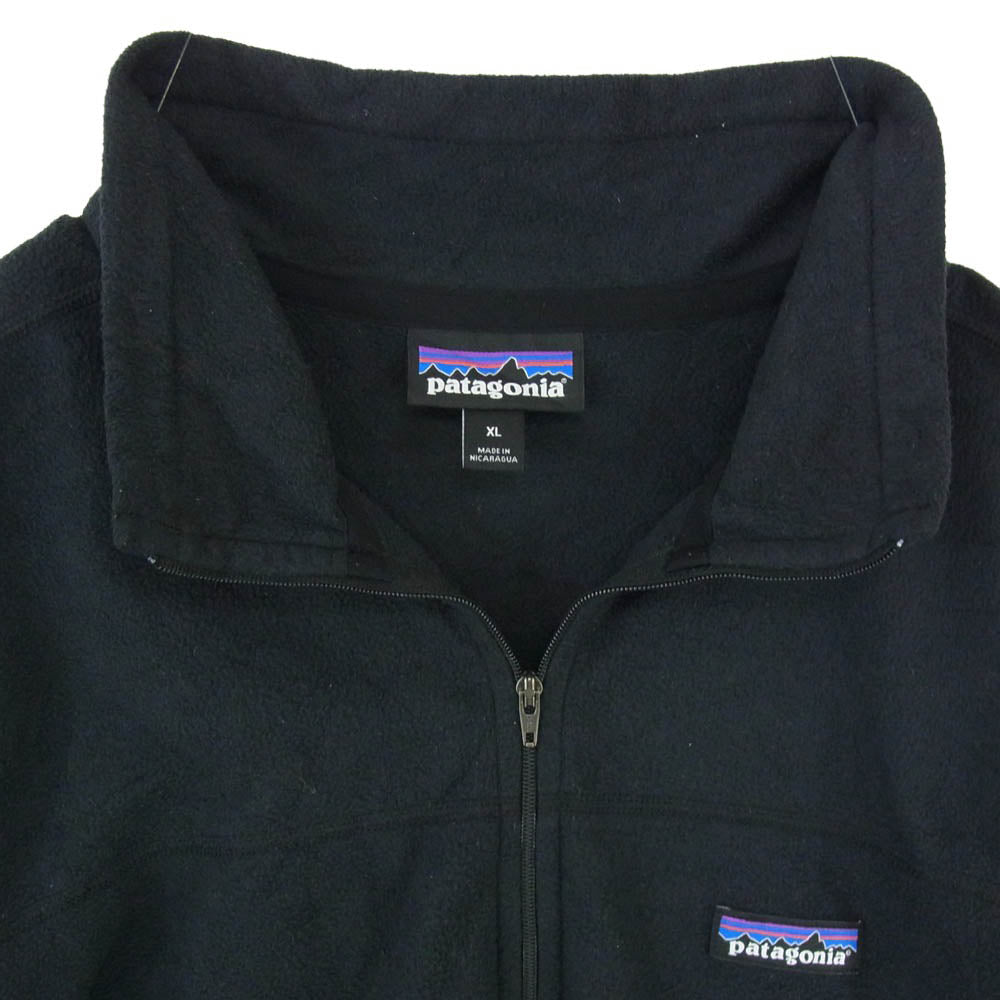 patagonia パタゴニア 18AW 26176 Micro D Fleece Pullover マイクロ フリース プルオーバー ジャケット ブラック系 XL【中古】