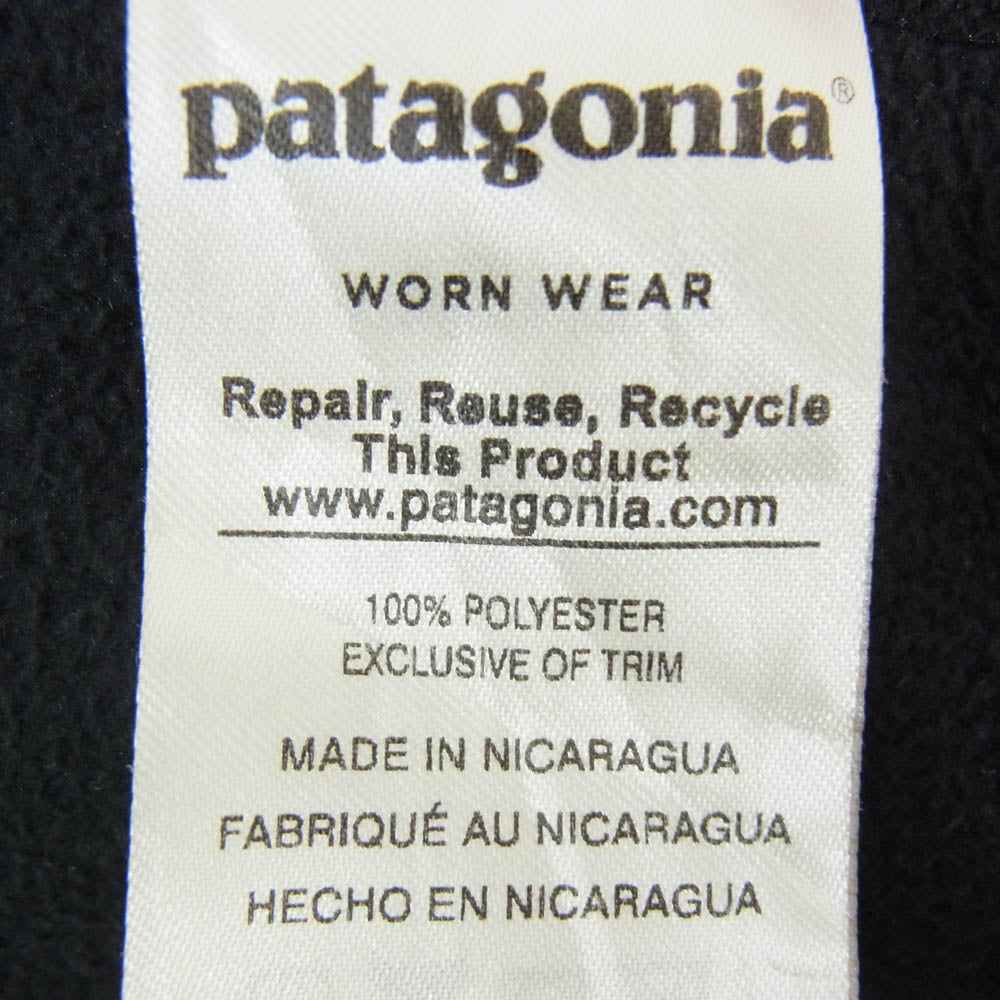 patagonia パタゴニア 18AW 26176 Micro D Fleece Pullover マイクロ フリース プルオーバー ジャケット ブラック系 XL【中古】