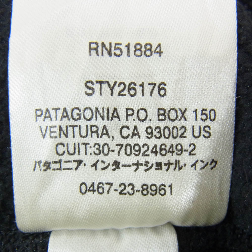 patagonia パタゴニア 18AW 26176 Micro D Fleece Pullover マイクロ フリース プルオーバー ジャケット ブラック系 XL【中古】
