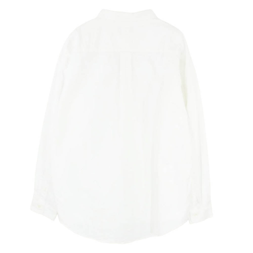 DESCENDANT ディセンダント 25AW 252CPDS-SHM01 Kennedy's Oxford LS Shirt ケネディーズ オックスフォード 長袖 BD ボタンダウン シャツ ホワイト系 3【美品】【中古】