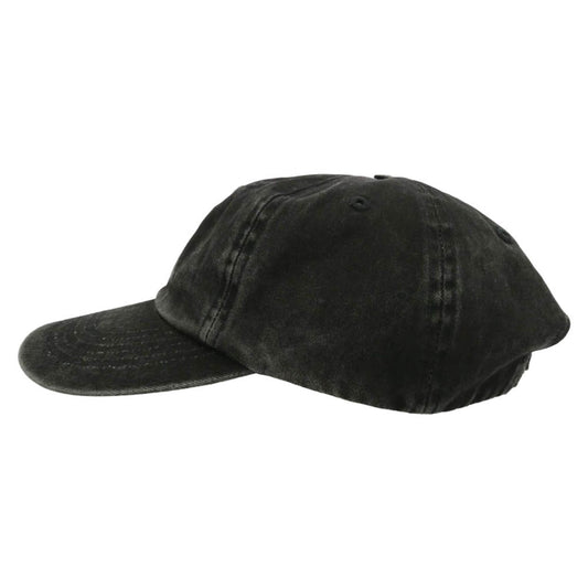 Supreme シュプリーム 25SS Pigment Coated S Logo 6-Panel ピグメント コーディング Sロゴ 6パネル キャップ 帽子 ブラック系 58m【中古】