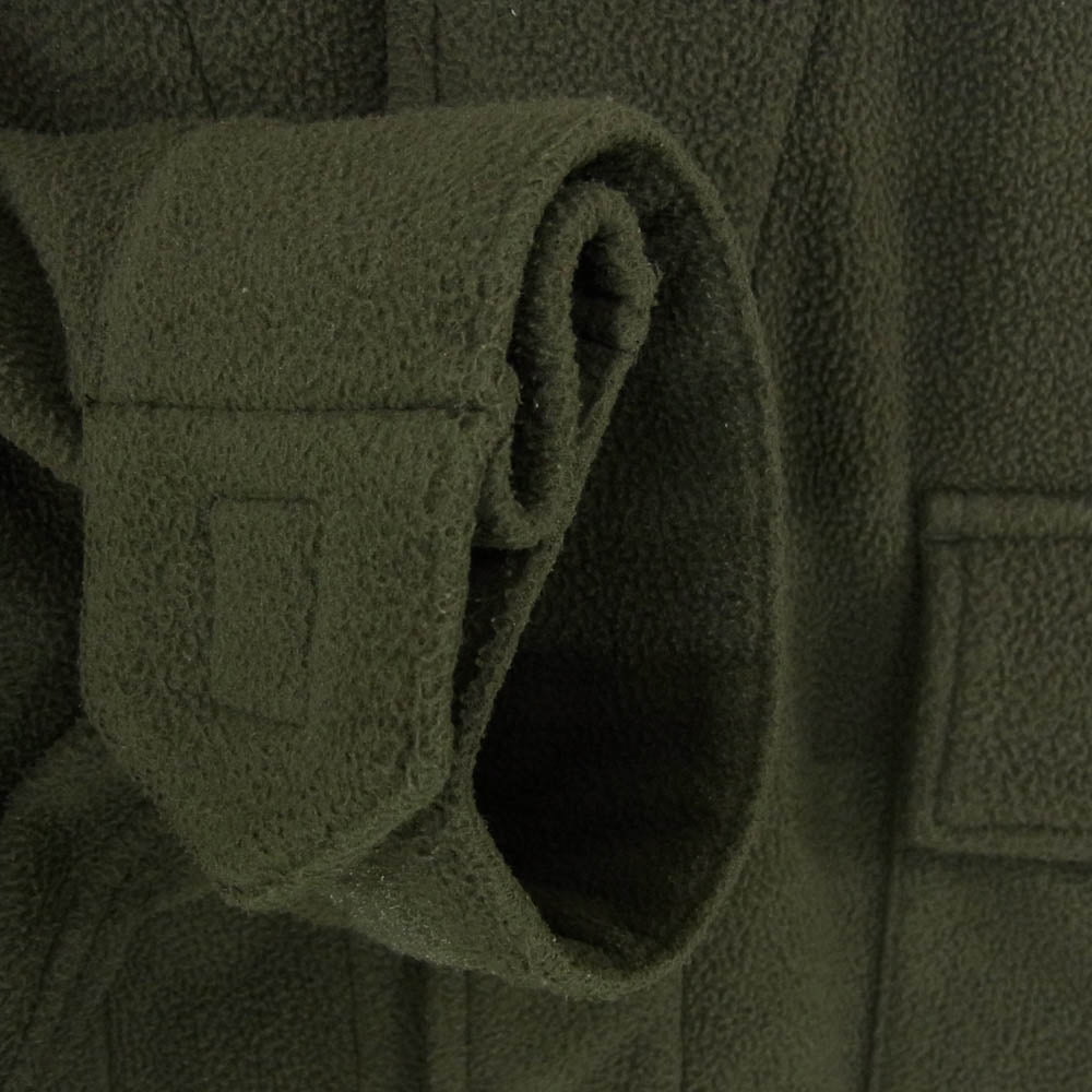 WTAPS ダブルタップス 24AW 242TQDT-SHM05 OBJ LS POLY. FLEECE ボタンスナップ ポリエステル フリース シャツジャケット ブルゾン カーキ系 L【中古】