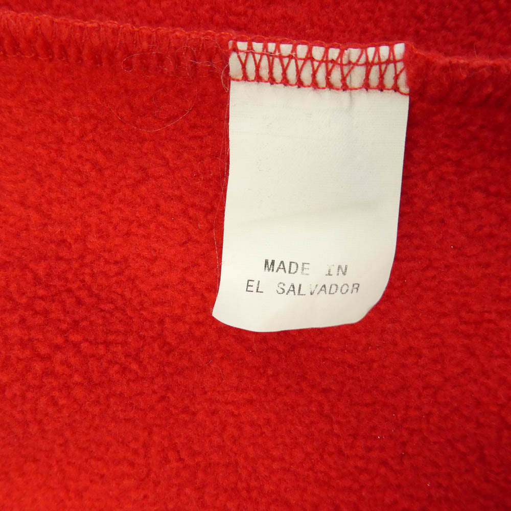 Supreme シュプリーム THE NORTH FACE ノースフェイス 19SS x The North Face ザノースフェイス Arc Logo Denali Fleece Blanket アーチロゴ デナリ フリース ブランケット レッド系 ブラック系【中古】