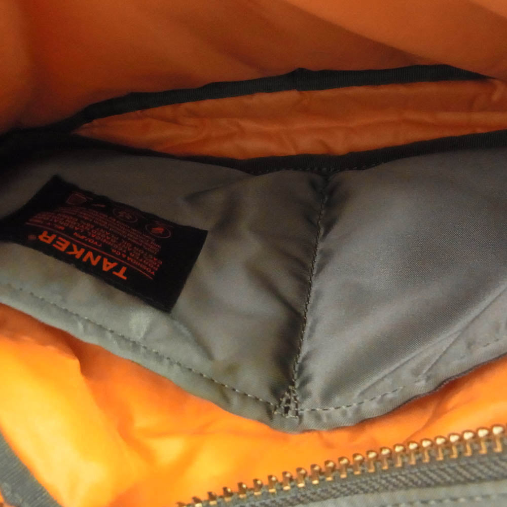 PORTER ポーター 622-15154 TANKER SLING BAG W zip タンカー スリング ダブルジップ ショルダー バッグ モスグリーン系【美品】【中古】