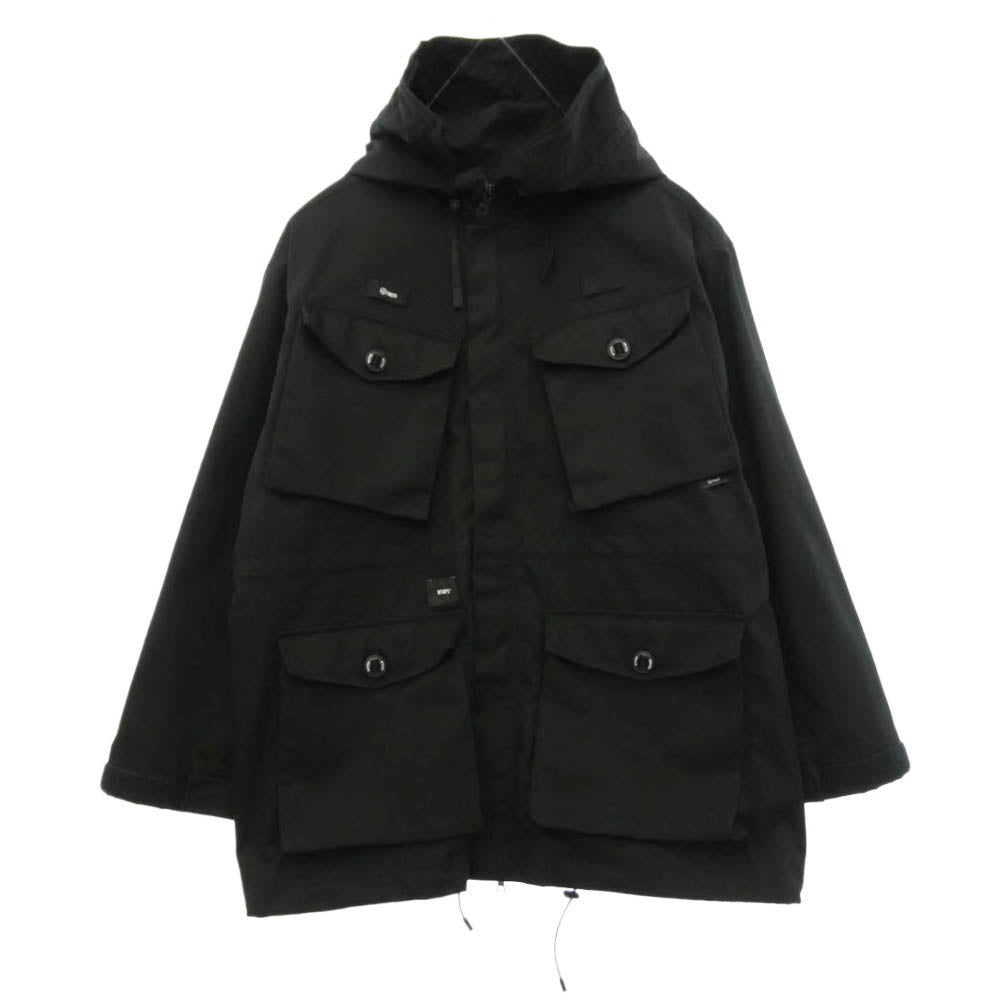 WTAPS ダブルタップス 23AW 232BRDT-JKM03 JACKET CTPL. TWILL. DOT SIGHT ブリティッシュツイル コンバットジャケット ブラック系 X04【中古】