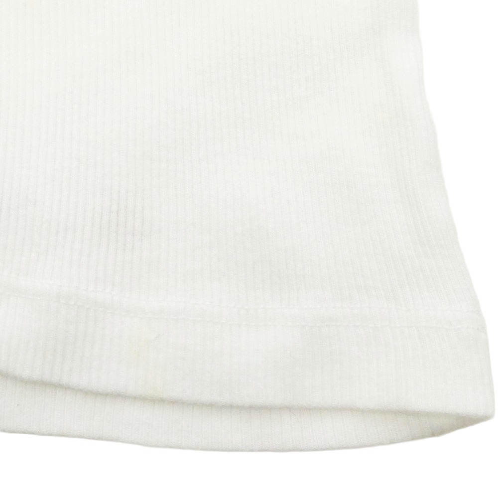 CHROME HEARTS クロムハーツ（原本無） オールド 星条旗 スクロールラベル プリント ノースリーブ タンクトップ ホワイト系 M【中古】