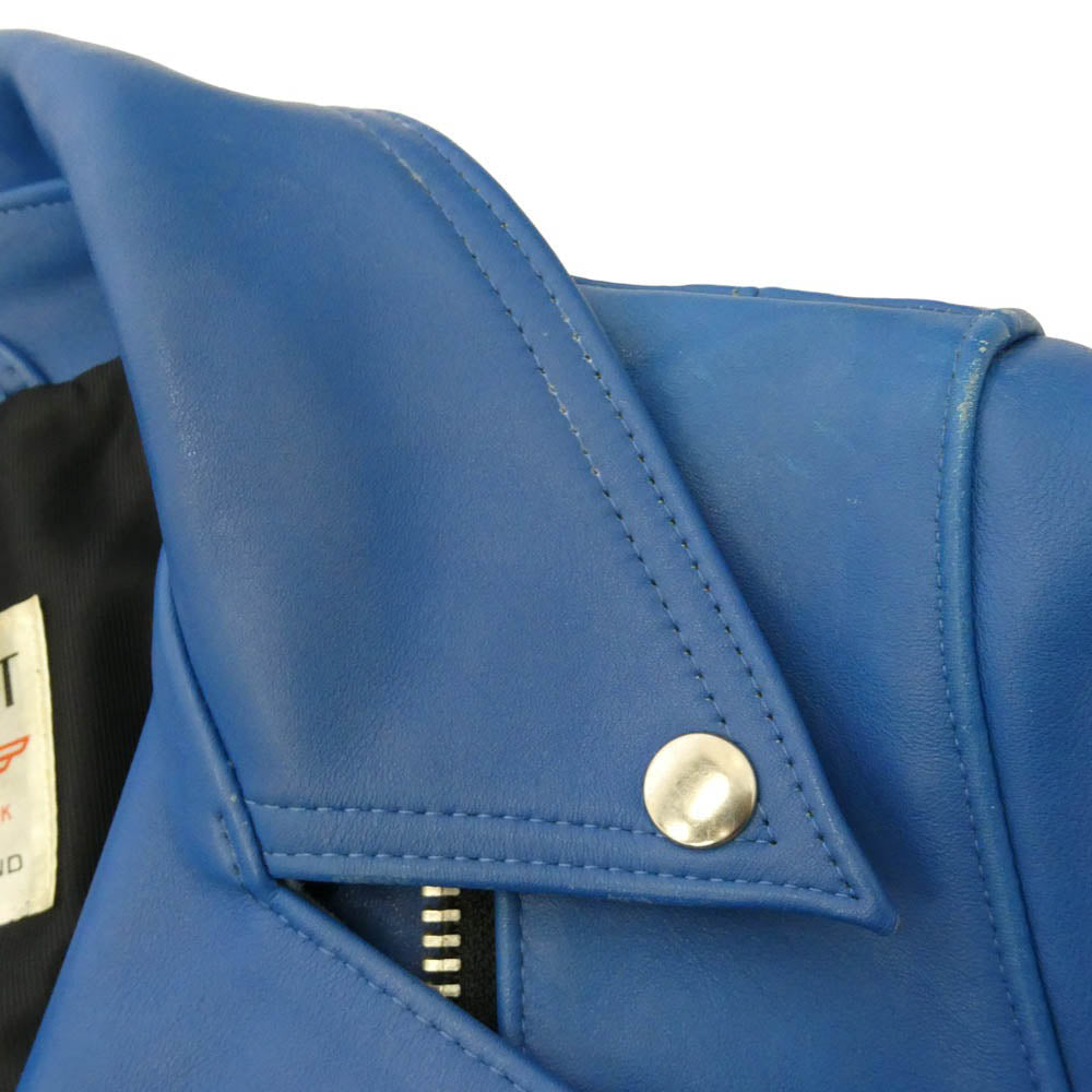 Lewis Leathers ルイスレザー Cyclone レディース サイクロン レザー ライダース ジャケット ブルー系 32【中古】
