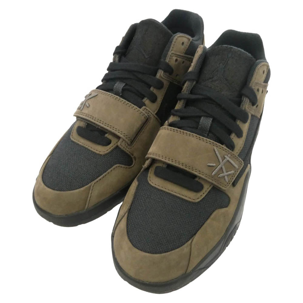 NIKE ナイキ × Travis Scott JORDAN JUMPMAN JACK TR CJ1 T-REXX【フェイクバスター鑑定済み】 トラヴィススコット ジョーダン ジャンプマンジャック ローカット スニーカー チャコール系 ブラック系 28.0cm【新古品】【未使用】【中古】
