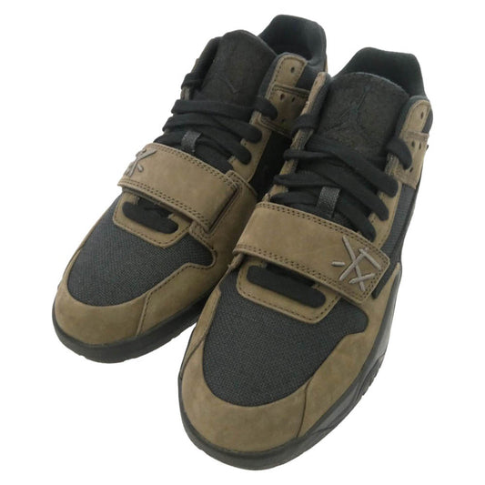 NIKE ナイキ × Travis Scott JORDAN JUMPMAN JACK TR CJ1 T-REXX【フェイクバスター鑑定済み】 トラヴィススコット ジョーダン ジャンプマンジャック ローカット スニーカー チャコール系 ブラック系 28.0cm【新古品】【未使用】【中古】