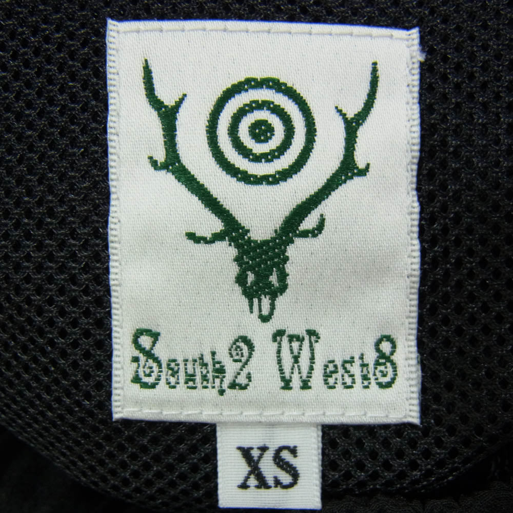 South2 West8 サウスツーウェストエイト QV582 String Cuff Balloon Pant ストリング カフ バルーン パンツ ブラック系 XS【中古】