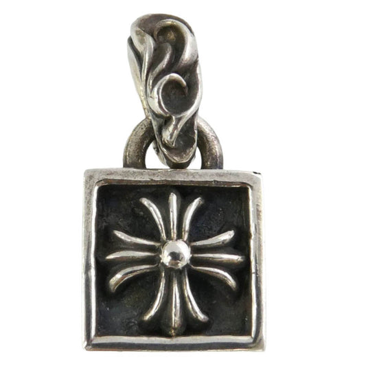 CHROME HEARTS クロムハーツ（原本無） FRAMED CH PLUS OLD オールド フレームドCHプラス チャーム ペンダントトップ シルバー系【中古】