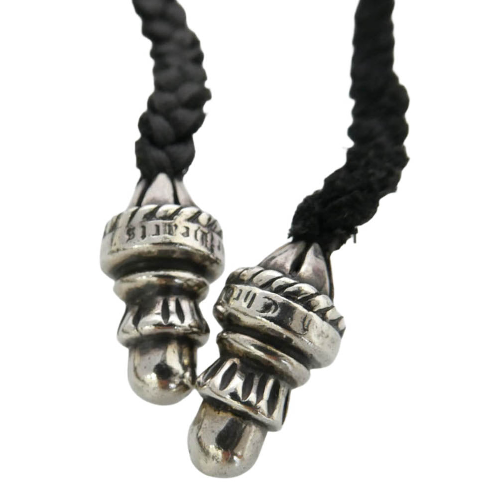 CHROME HEARTS クロムハーツ（原本無） CH CRS SMLスモールCHクロス BC ボロチップブレイド ネックレス シルバー系【中古】
