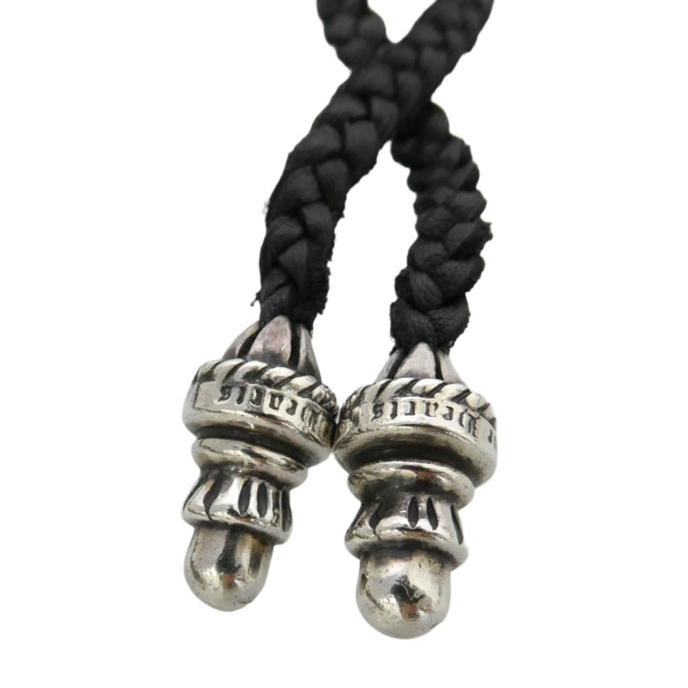 CHROME HEARTS クロムハーツ（原本無） CH CRS SMLスモールCHクロス BC ボロチップブレイド ネックレス シルバー系【中古】