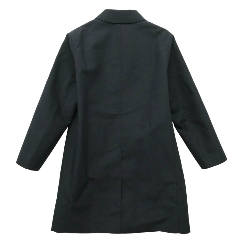 MACKINTOSH PHILOSOPHY マッキントッシュフィロソフィー H1C12-608-29 WELLINGTON ウェリントン 3層ブロード ボンディング 比翼 ステンカラー コート ネイビー系 38【中古】