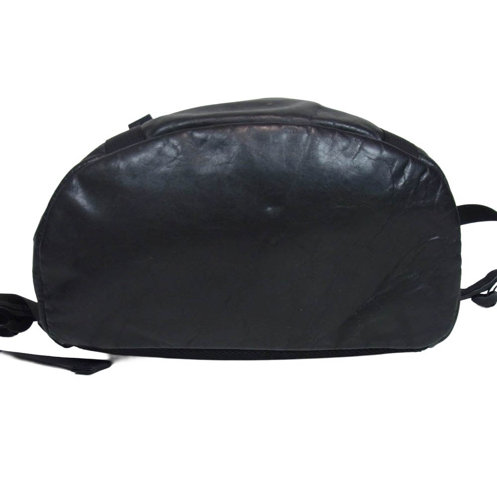 PORTER ポーター ALOOF RUCKSACK アルーフ レザー リュック バックパック ブラック系【中古】