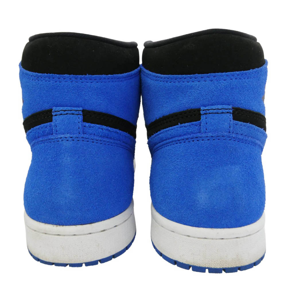 NIKE ナイキ DZ5485-042 Air Jordan 1 Retro High OG Royal Reimagined エアジョーダン1 レトロ ハイ OG ロイヤル リイマジンド ハイカット スニーカー ブラック系 ブルー系 28cm【中古】