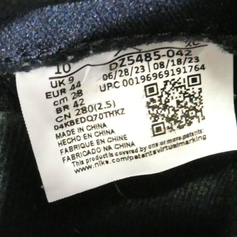 NIKE ナイキ DZ5485-042 Air Jordan 1 Retro High OG Royal Reimagined エアジョーダン1 レトロ ハイ OG ロイヤル リイマジンド ハイカット スニーカー ブラック系 ブルー系 28cm【中古】