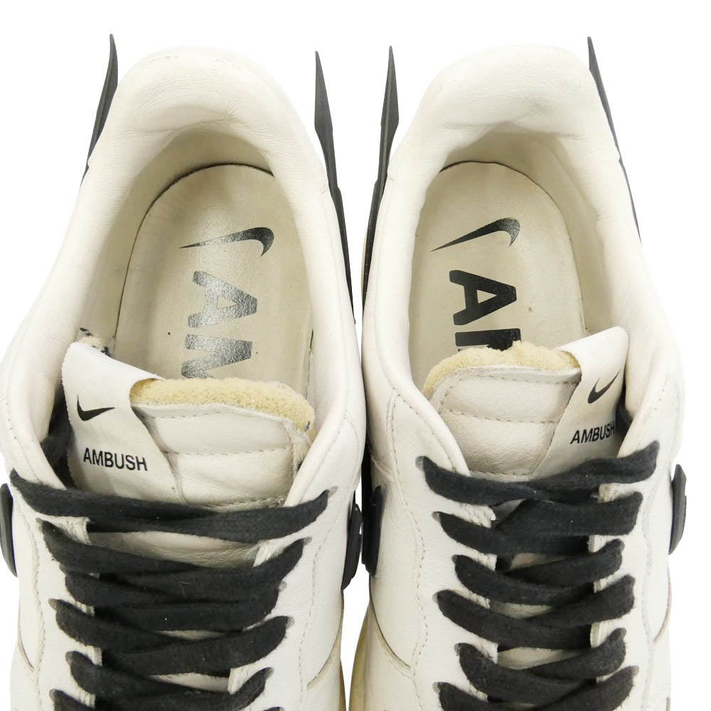 NIKE ナイキ AMBUSH アンブッシュ DV3464-002 AMBUSH Air Force 1 Low Phantom アンブッシュ エアフォース1 ロー ファントム ローカット スニーカー ホワイト系 28cm【中古】