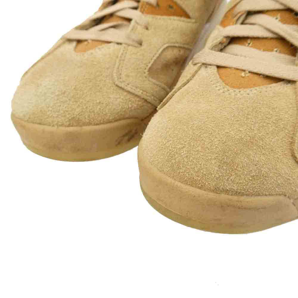 NIKE ナイキ 21AW DH0690-200 Travis Scott Air Jordan 6 British Khaki【フェイクバスターズ鑑定済】トラヴィススコット エアジョーダン6 ブリティッシュカーキ ハイカット スニーカー カーキ系 ブラウン系 28cm【中古】