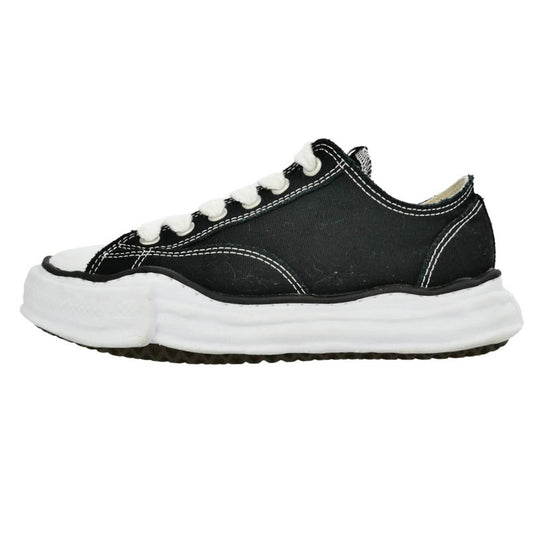 Maison MIHARA YASUHIRO メゾンミハラヤスヒロ A01FW702 PETERSON ピーターソン オリジナルソール ローカット スニーカー ブラック系 ホワイト系 41【中古】
