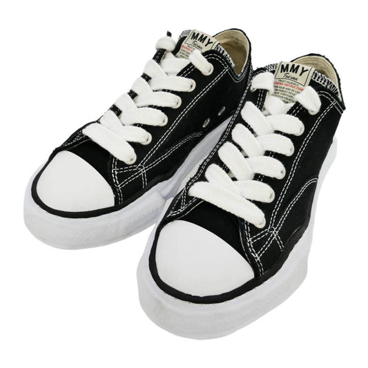 Maison MIHARA YASUHIRO メゾンミハラヤスヒロ A01FW702 PETERSON ピーターソン オリジナルソール ローカット スニーカー ブラック系 ホワイト系 41【中古】