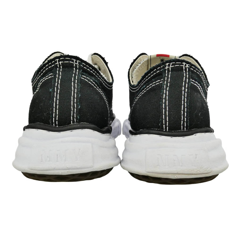 Maison MIHARA YASUHIRO メゾンミハラヤスヒロ A01FW702 PETERSON ピーターソン オリジナルソール ローカット スニーカー ブラック系 ホワイト系 41【中古】