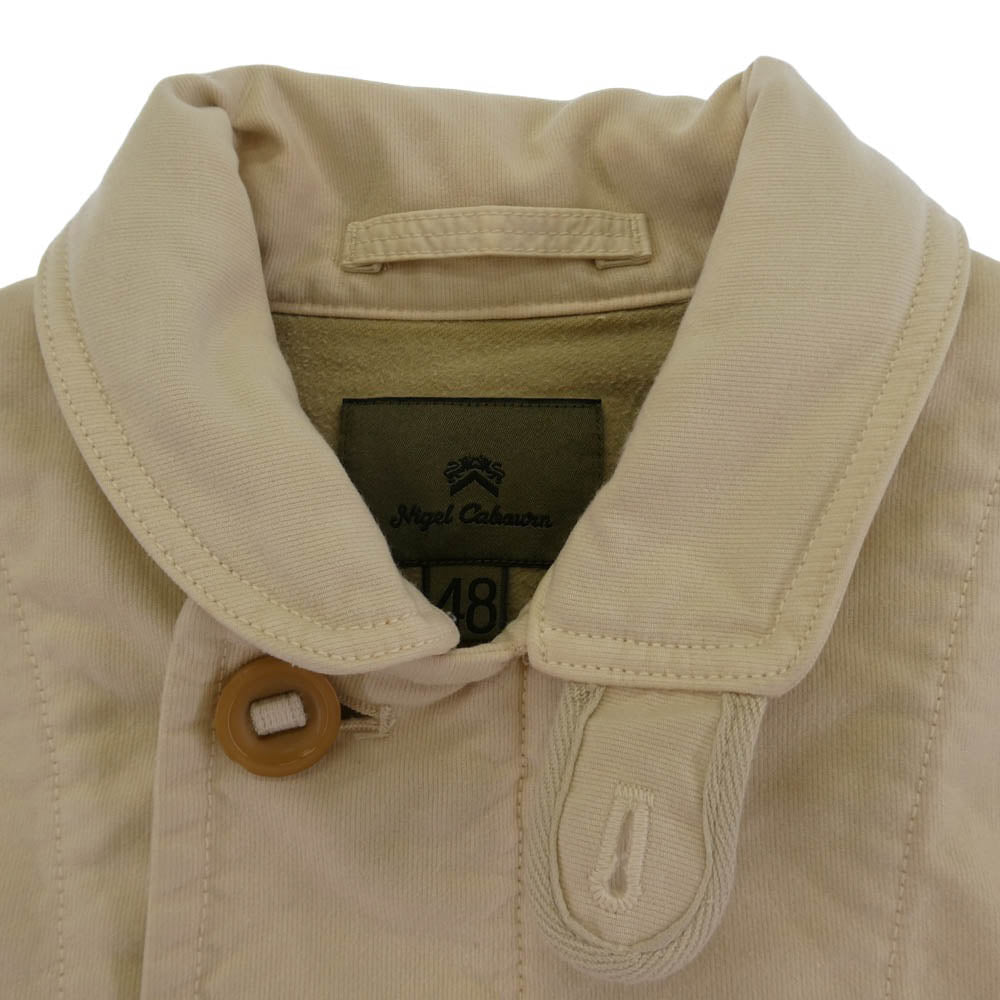 Nigel Cabourn ナイジェルケーボン 8070030002 コットン ワーク デッキ ジャケット 日本製 ベージュ系 48【中古】