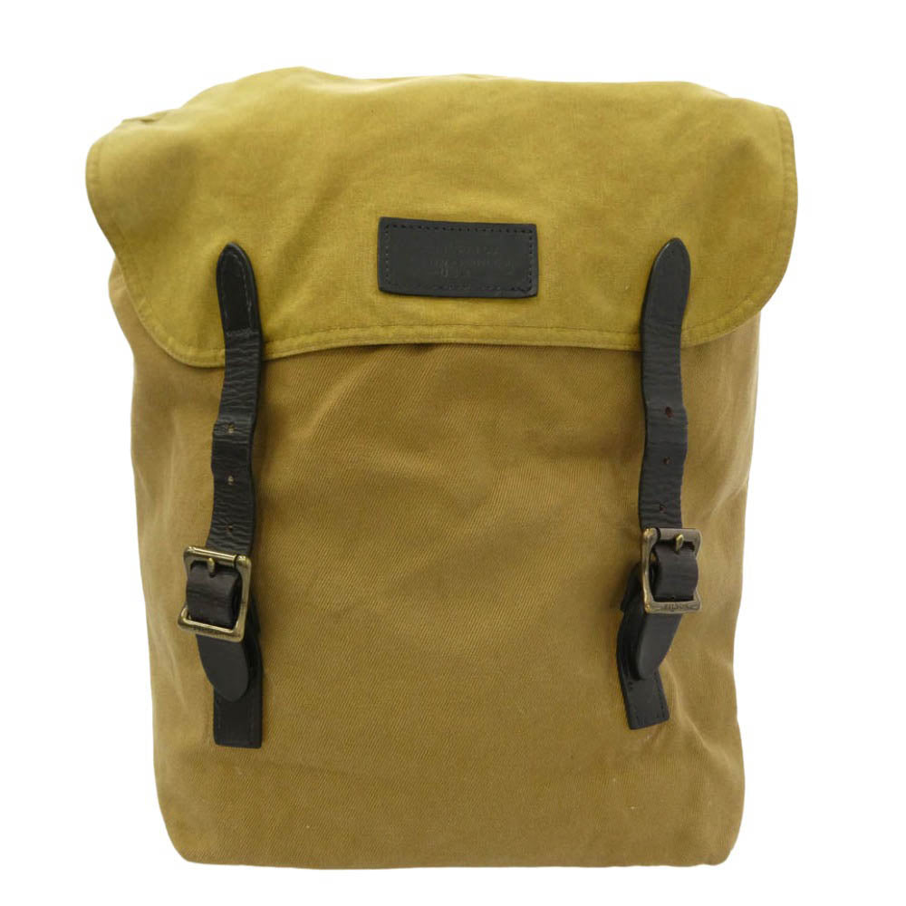 FILSON フィルソン レンジャー バックパック リュック レザー コンビ カーキ系【中古】