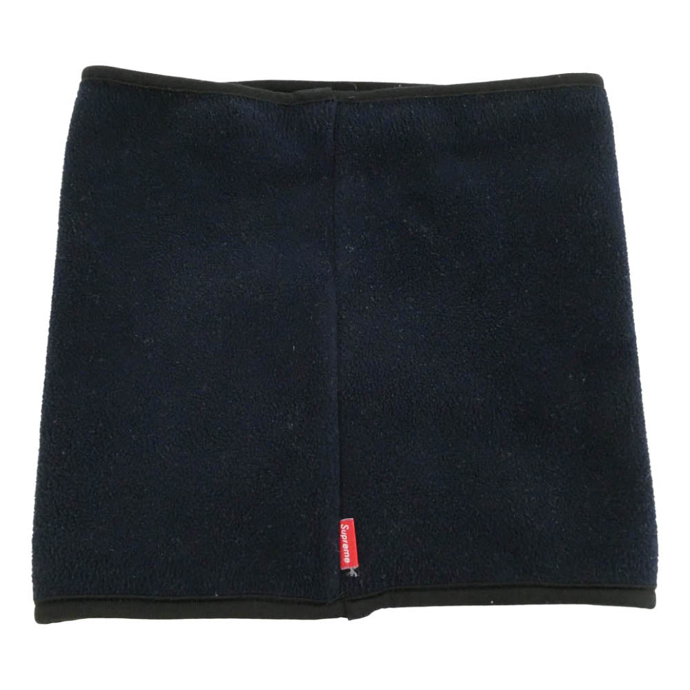 Supreme シュプリーム 16AW Polartec Fleece Neck Gaiter ポーラテック フリース ネックウォーマー ネイビー系【中古】