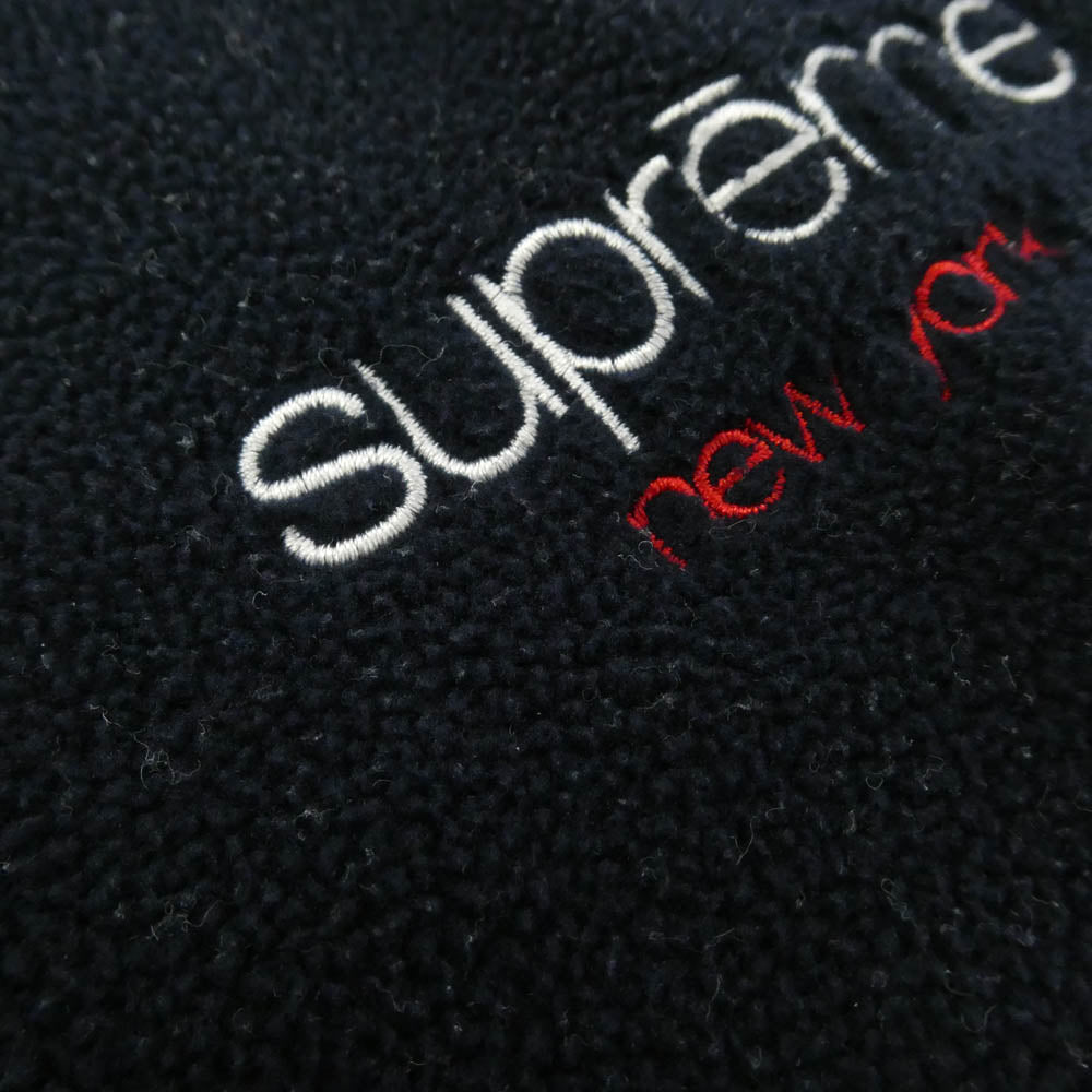 Supreme シュプリーム 16AW Polartec Fleece Neck Gaiter ポーラテック フリース ネックウォーマー ネイビー系【中古】