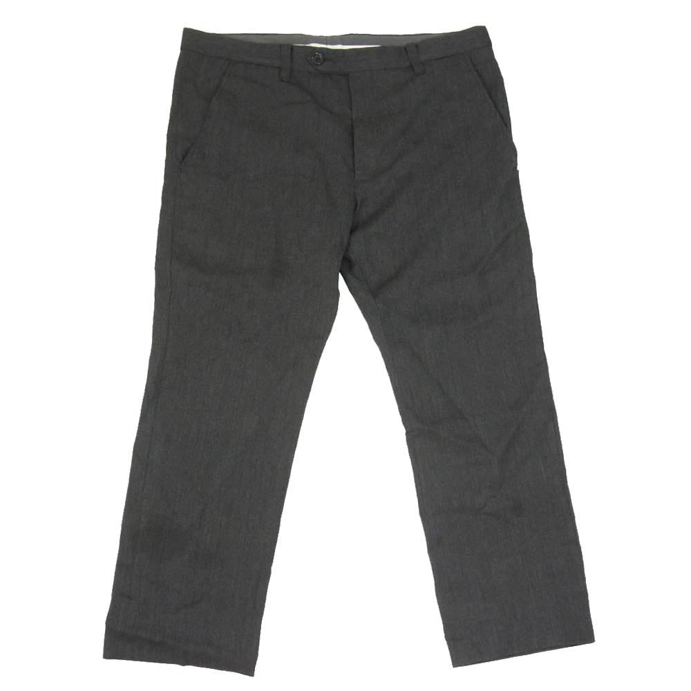 WTAPS ダブルタップス 102SPDT-PTM04 ROKUDENASHI TROUSERS トラウザー ウール スラックス パンツ グレー系 XL【中古】